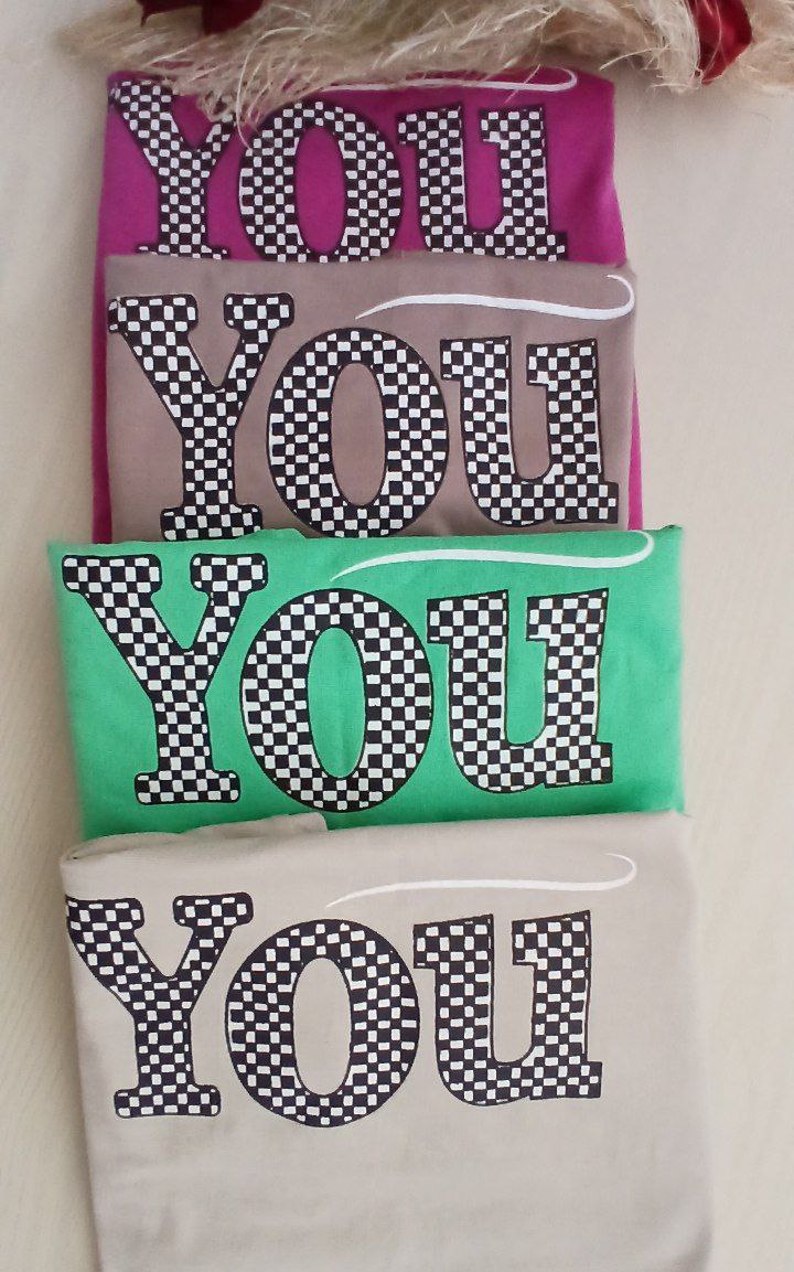 ❤️تیشرت چاپدارYou جنس سوپر اسپان کشی فری سایز تا46 قیمت:  149000  تومان❤️  #تیشرت_ارزان #تیشرت_چاپدار