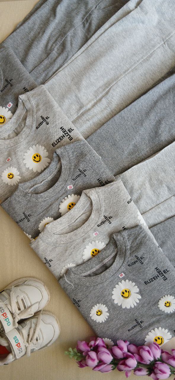 لباس کودک دخترانه، ست تابستانی بچگانه، لباس راحتی بچه، لباس شیک بچه، ست تیشرت شلوار نوزاد، لباس دخترانه طرح گل، خرید اینترنتی لباس کودک، فروشگاه لباس بچه در مهاباد