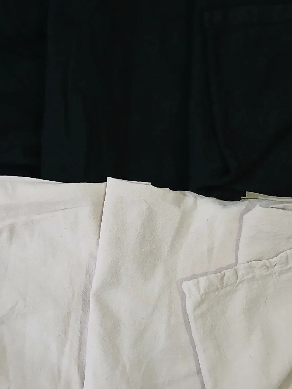 شلوار نخ پنبه بگ|بدون آبرفت| ۲ رنگ جذاب. رنگ مشکی